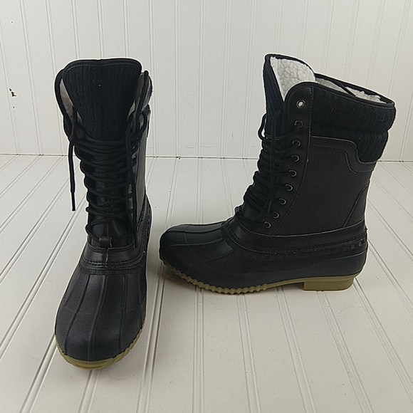poshmark duck boots